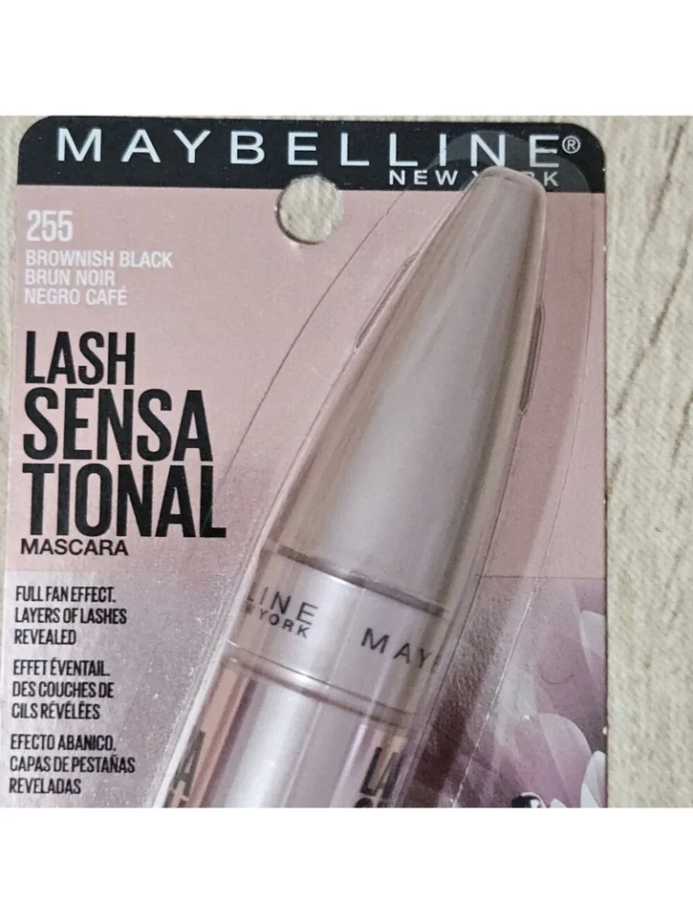 Maybelline Lash Sensational  Mascara #255 Brownish  Black Lot Of 3 Fan Effect